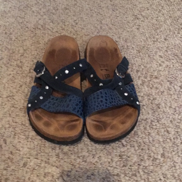 birkenstock sandals with rhinestones